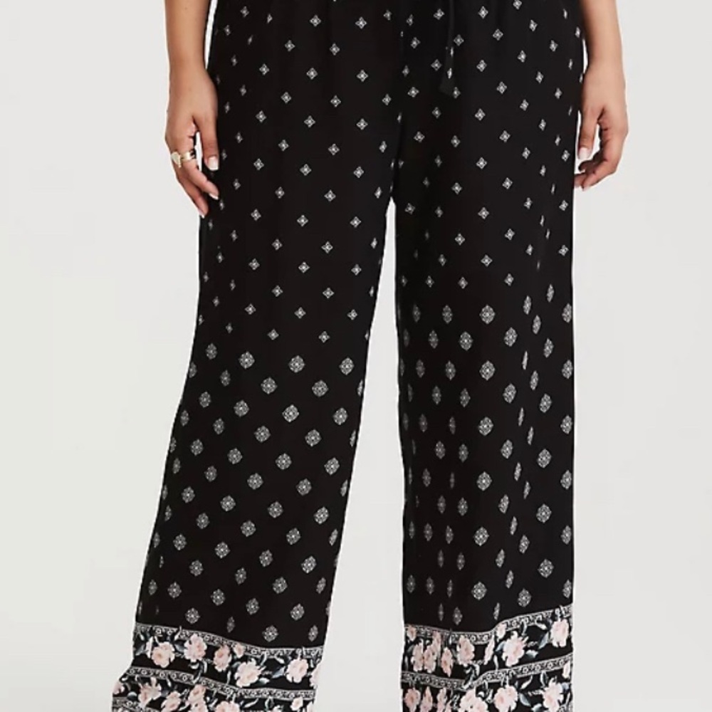 Torrid Challis Wide Leg Pant 2